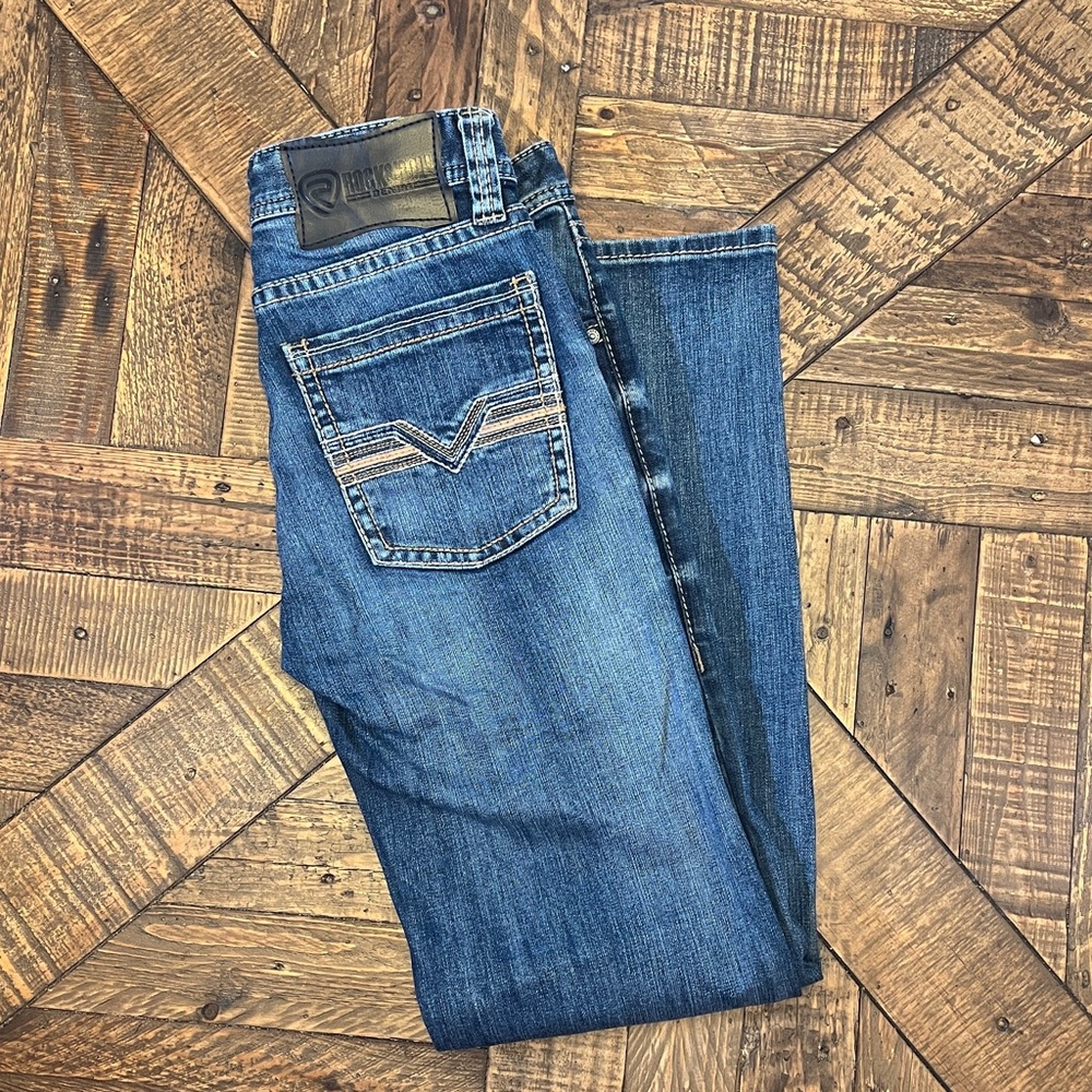 Men's Rock & Roll Denim Revolver Straight Jeans